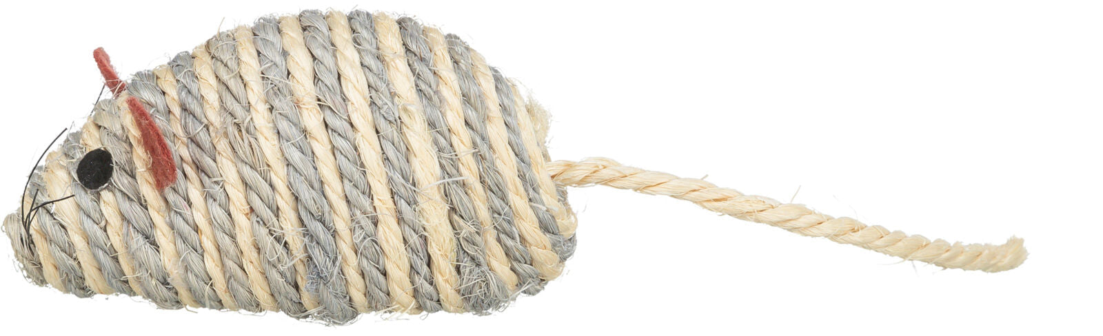 Rato XXL em sisal com catnip para gatos Trixie 10 cm – imagem 3
