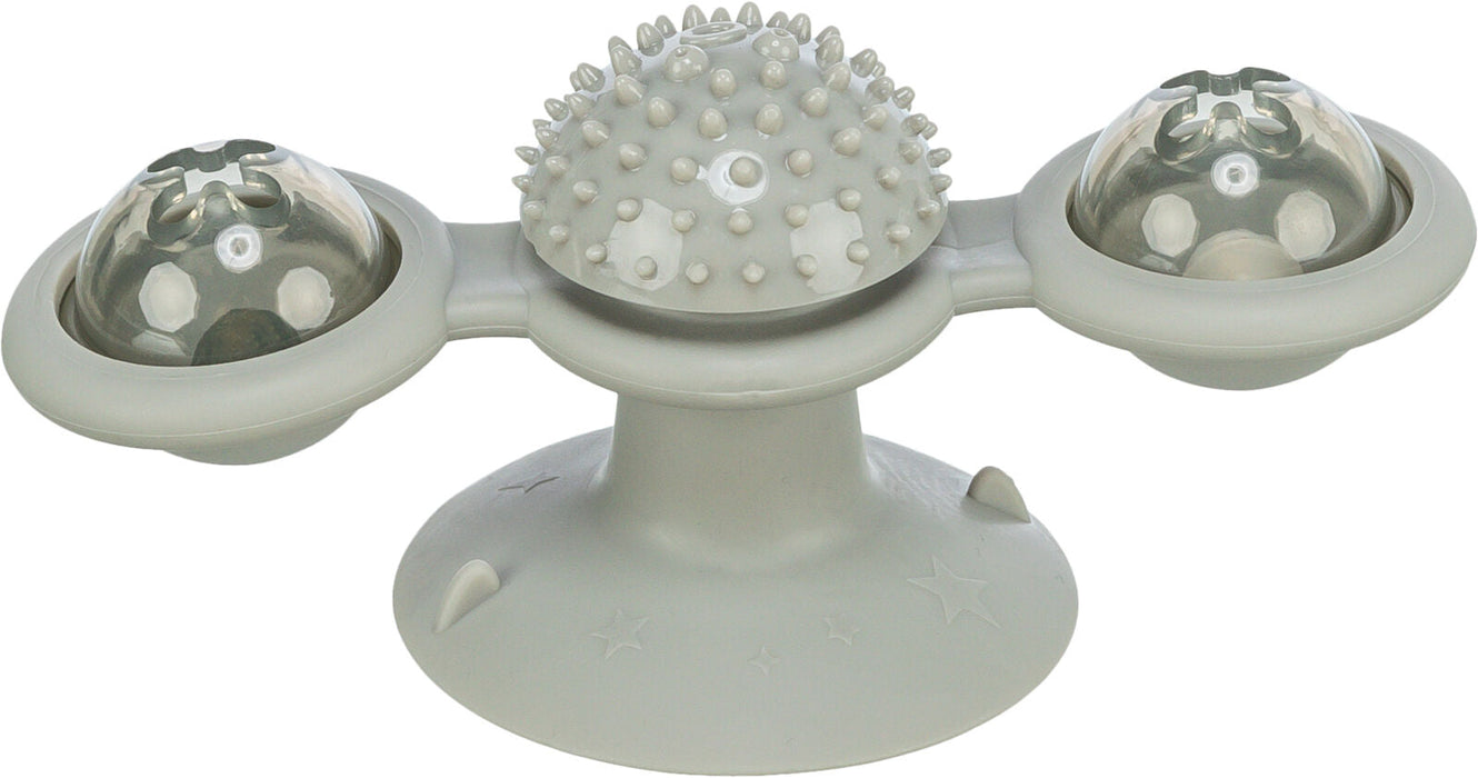 Pião com ventosa, guizo e catnip para gatos Trixie 16 cm