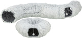 Túnel de brincar Harvey com zona de descanso cinzento para gatos Trixie ø 25 × 160 cm