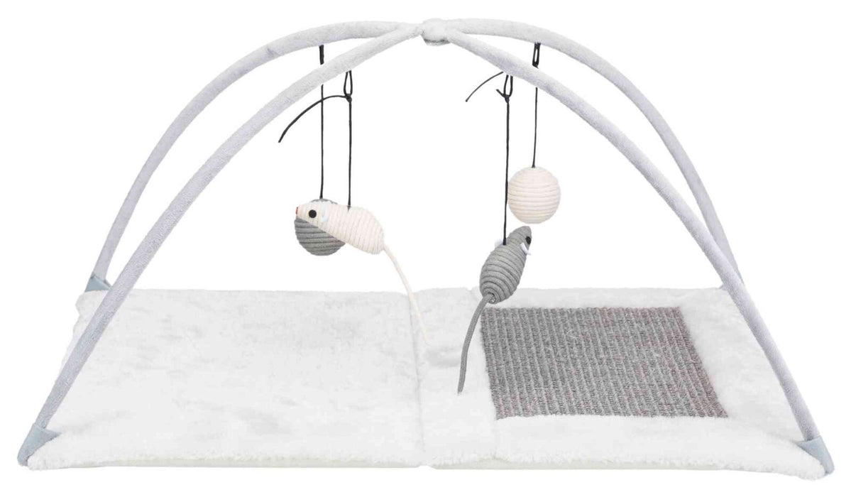Tapete arranhador e de brincar Junior para gatos Trixie 60 × 33 × 42 cm