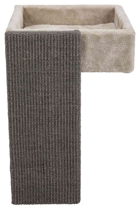 Cama para prateleira com prancha arranhadora para gatos Trixie 33 × 48 × 37 cm