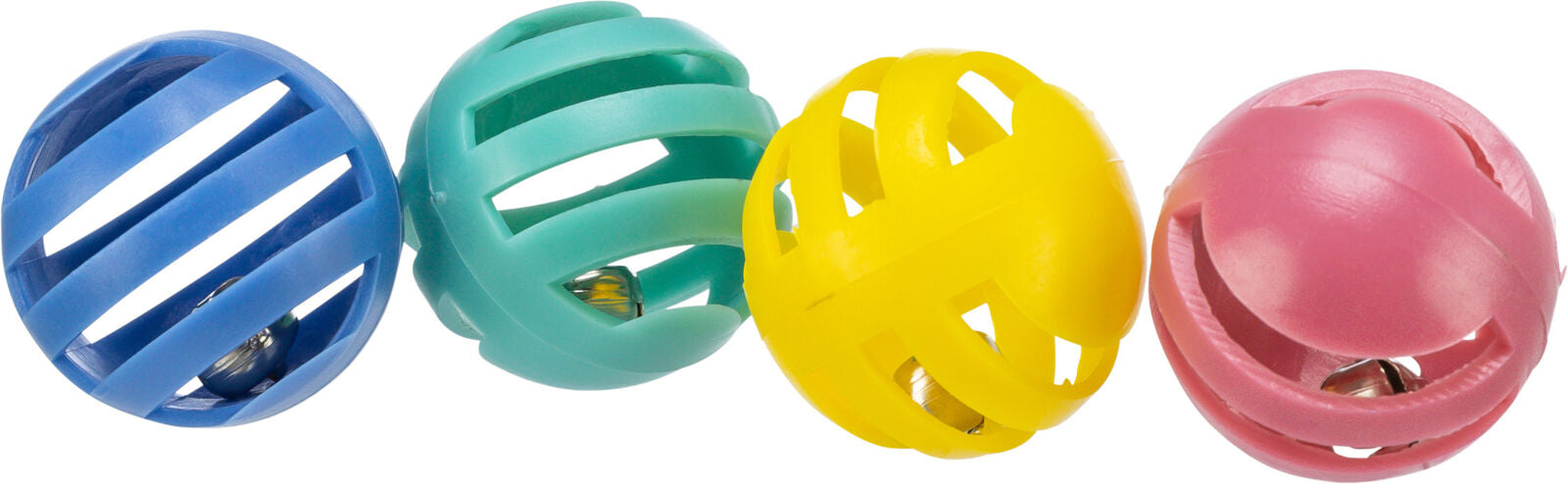Conjunto de bolas com guizo (4 unid.) para gatos Trixie ø 4 cm