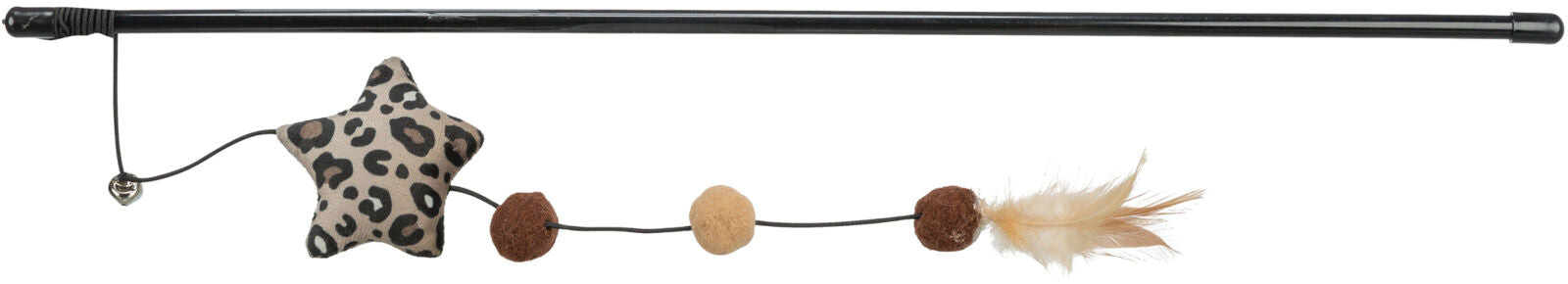 Bastão com estrela de peluche e catnip para gatos Trixie 50 cm – imagem 2