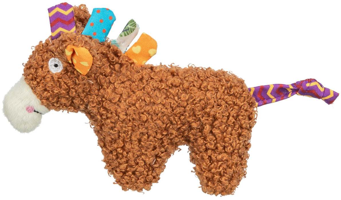 Cavalo de peluche com catnip para gatos Trixie 15 cm