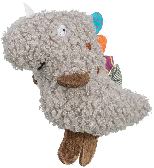 Dinossauro de peluche com catnip para gatos Trixie 12 cm – imagem 2