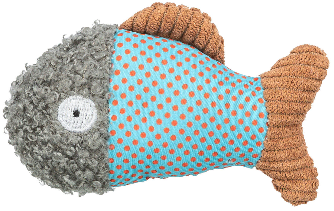 Peixe de peluche com catnip para gatos Trixie 9 cm