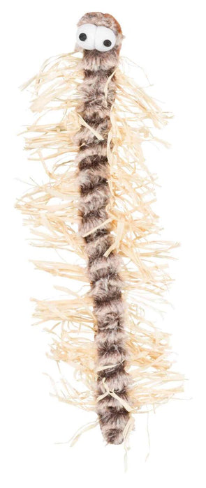 Centopeia de peluche com película que restolha para gatos Trixie 33 cm