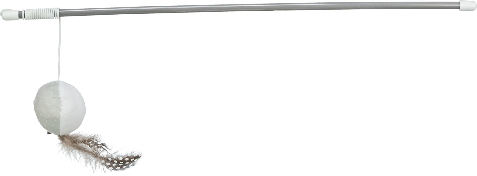 Bastão com bola e penas para gatos Trixie 46 cm – imagem 2