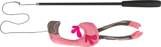 Bastão telescópico em fibra de vidro com flamingo para gatos Trixie 42–106 cm