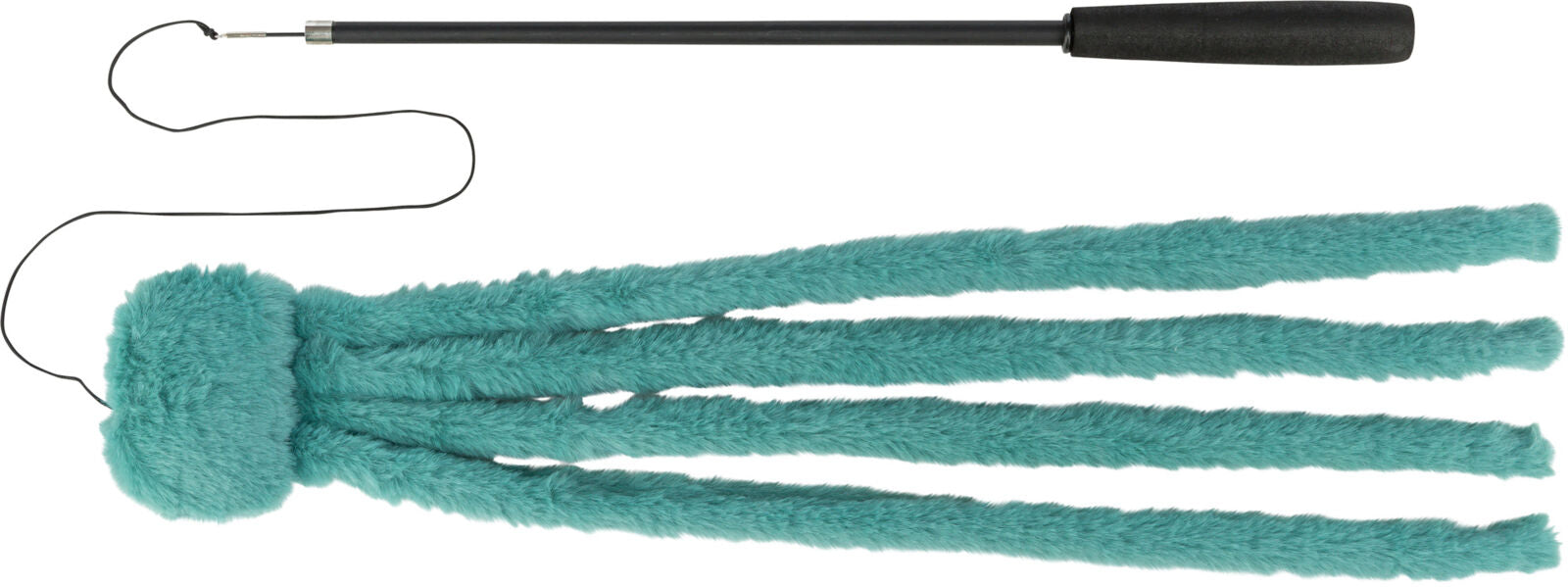 Bastão telescópico em fibra de vidro com polvo para gatos Trixie 42–106 cm
