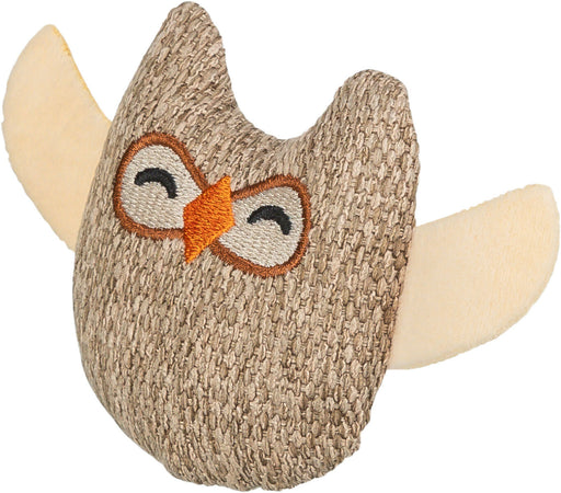 Coruja de peluche com catnip para gatos Trixie 8 cm – imagem 2