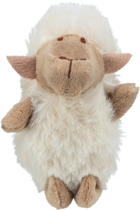 Ovelha de peluche para gatos Trixie 10 cm – imagem 2
