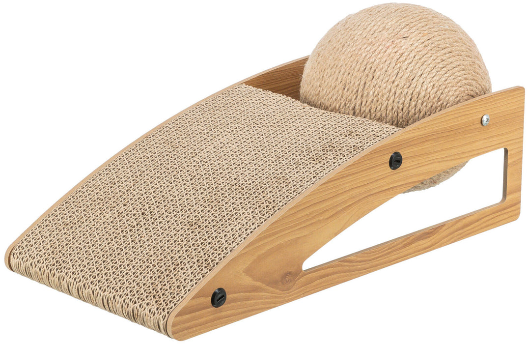Rampa arranhadora em cartão para gatos Trixie 43 × 17 × 20 cm
