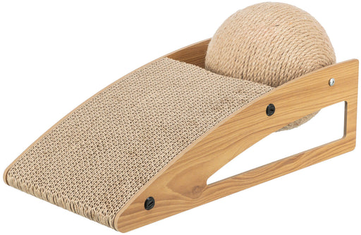 Rampa arranhadora em cartão para gatos Trixie 43 × 17 × 20 cm