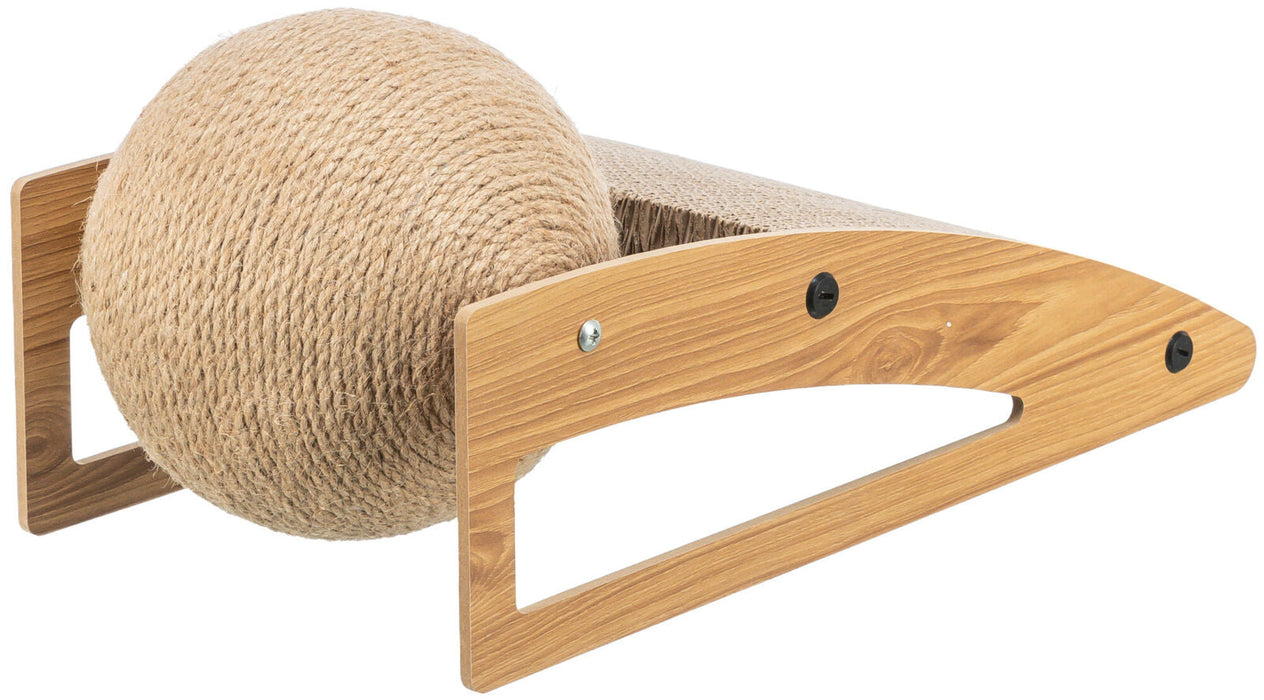 Rampa arranhadora em cartão para gatos Trixie 43 × 17 × 20 cm – imagem 2