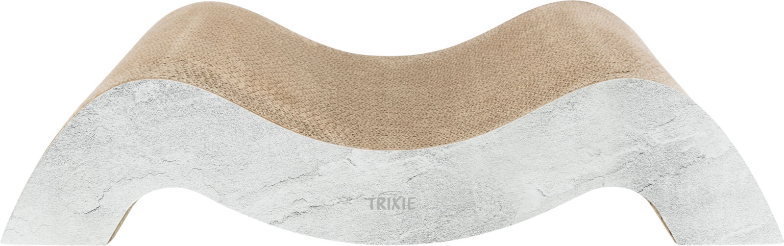 Arranhador ondulado em cartão XXL para gatos Trixie 64 × 14 × 37 cm – imagem 2