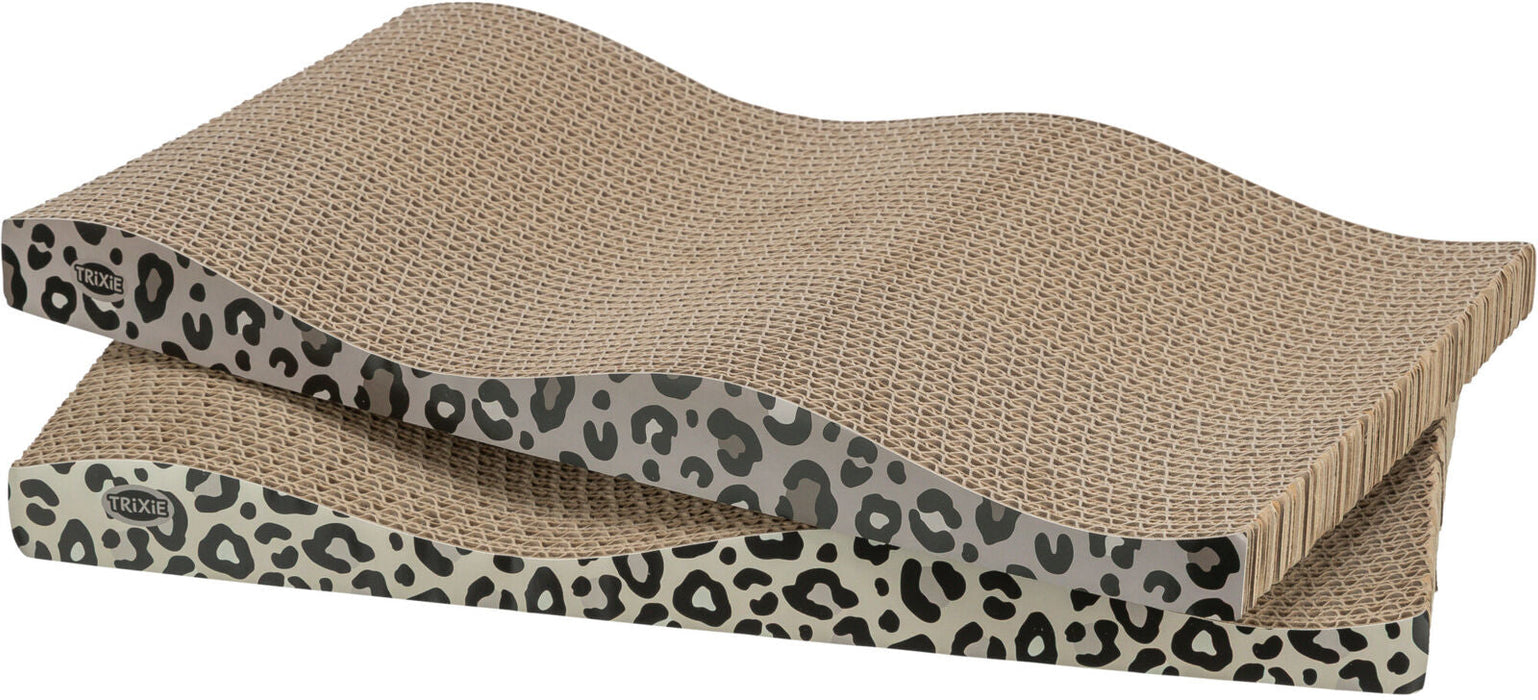 Arranhador em cartão Leo para gatos Trixie 44 × 6 × 25 cm