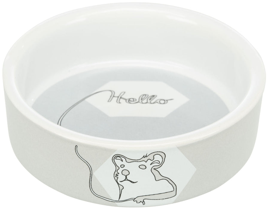 Gamela cerâmica Hello Comic para hamsters Trixie 90 ml – imagem 4