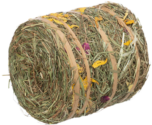 Rolo de feno com flores Trixie 500 g