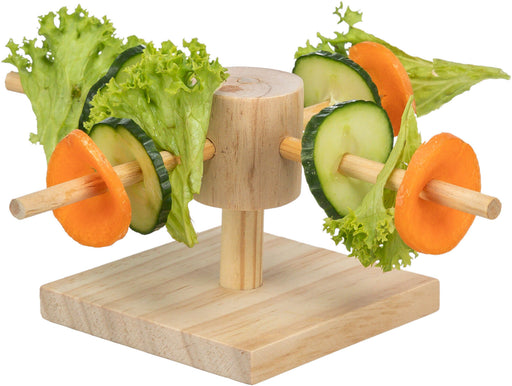 Carrossel em madeira para alimentação Trixie