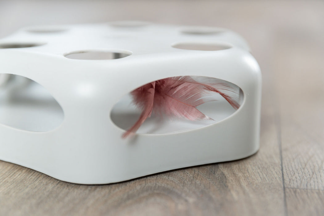 Jogo de estratégia com pena giratória automática para gatos Trixie ø 22 cm – imagem 4