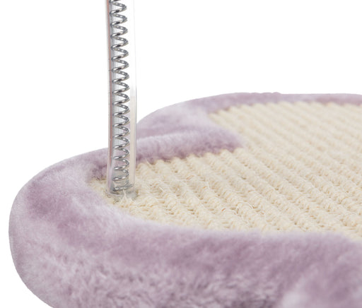 Poste arranhador para gatos Trixie 50 cm – natural/lilás – imagem 2