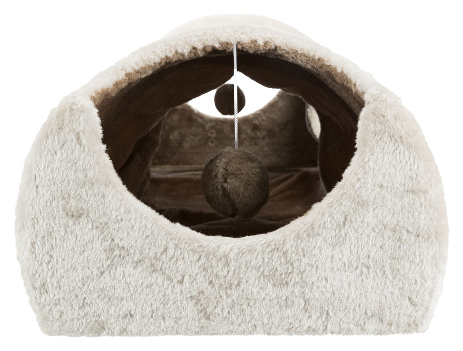 Túnel arranhador com peluche para gatos Trixie 110 × 30 × 38 cm – imagem 4