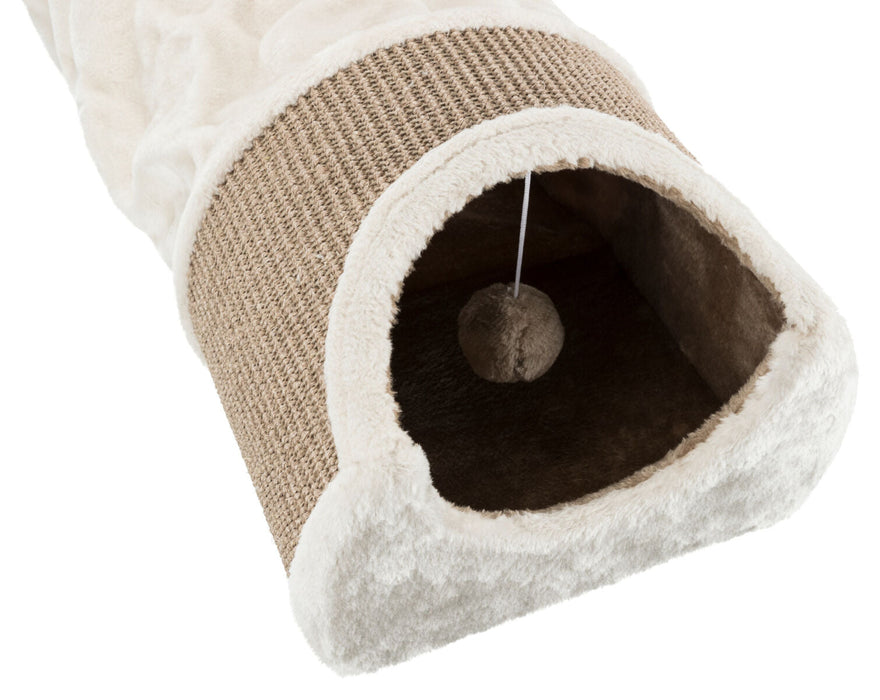 Túnel arranhador com peluche para gatos Trixie 110 × 30 × 38 cm – imagem 5