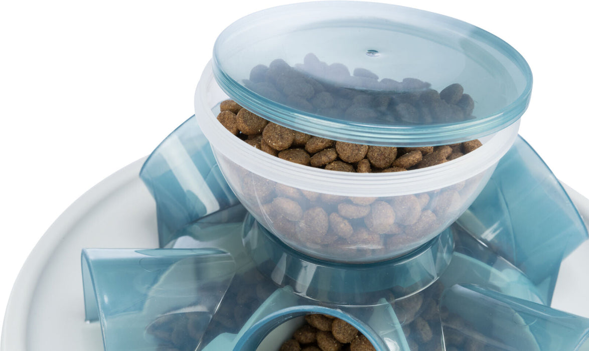Comedouro lento Tunnel Feeder para gatos Trixie ø 28 × 14 cm – imagem 4