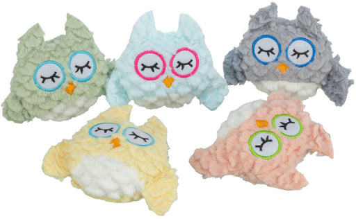 Coruja de peluche com catnip (unidade) para gatos Trixie 11 cm