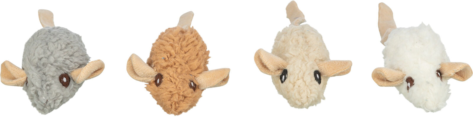 Rato de peluche com catnip para gatos Trixie 18 cm – imagem 2