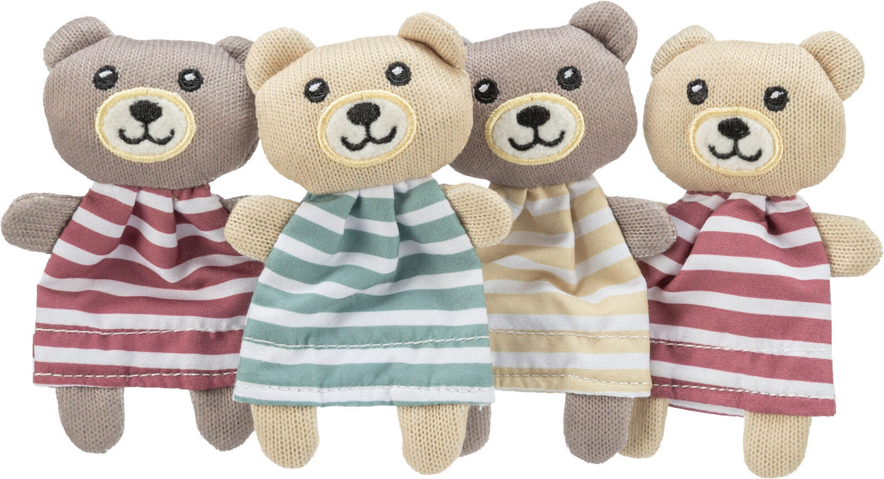 Urso em tecido com catnip para gatos Trixie 12 cm