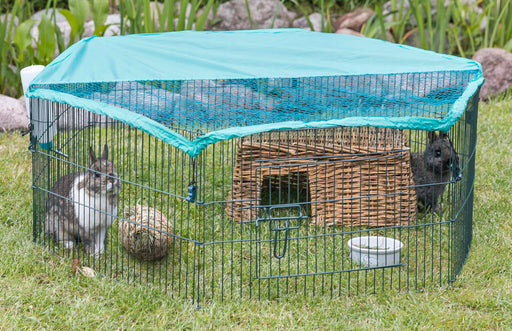 Cercado para animais jovens com rede de proteção Trixie ø 116 cm