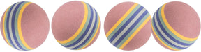 Conjunto de bolas arco-íris (4 unid.) para gatos Trixie ø 4 cm