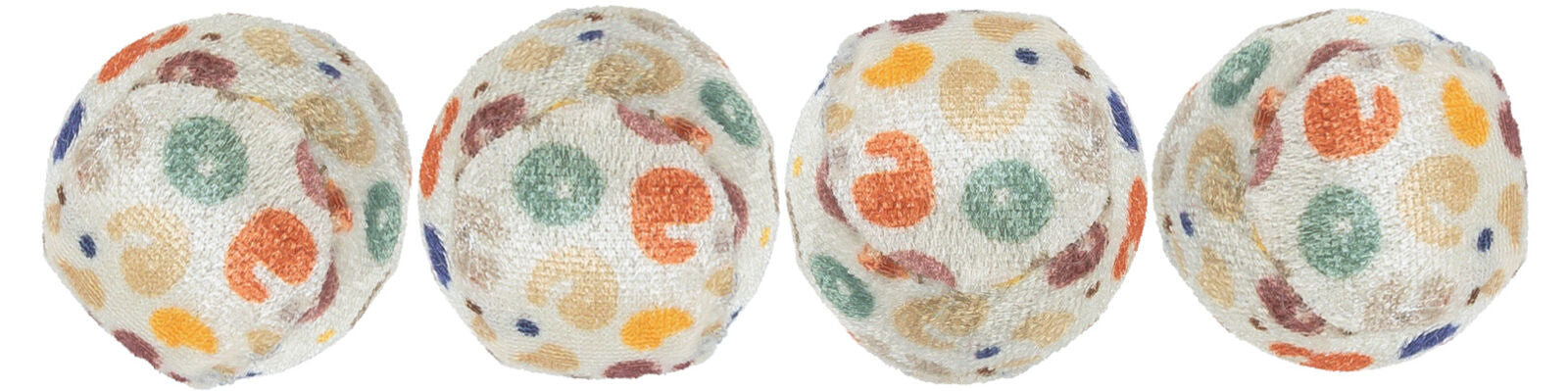 Conjunto de bolas com padrão leopardo (4 unid.) para gatos Trixie ø 4 cm