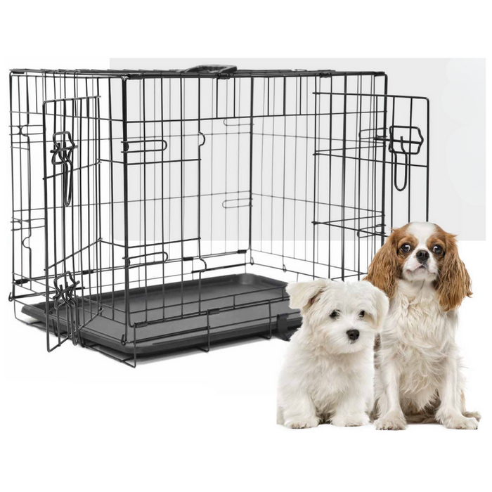 Box Metálica Pet+ – Caixa de Transporte para Cães – XS
