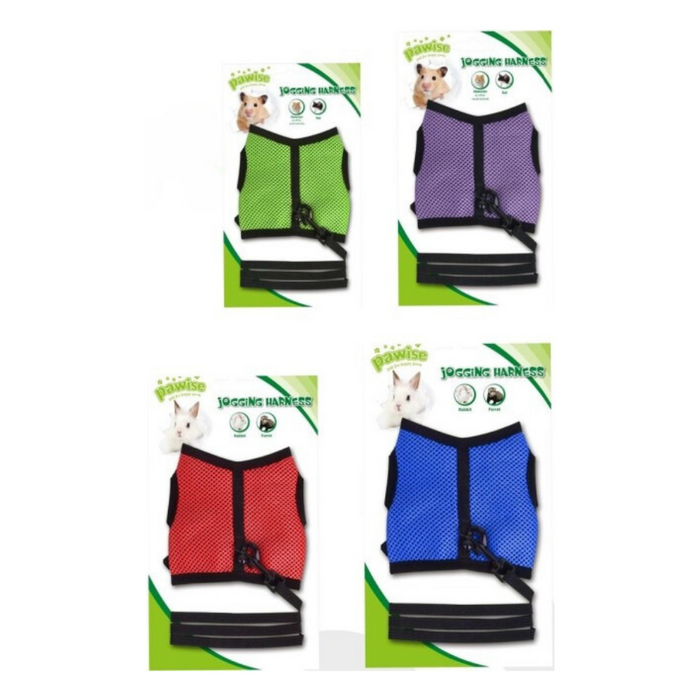 Pawise Peitoral Jogging para Roedores com Trela