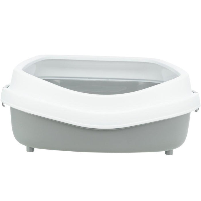 WC quadrado com rebordo XXL p/ Gatos e Coelhos