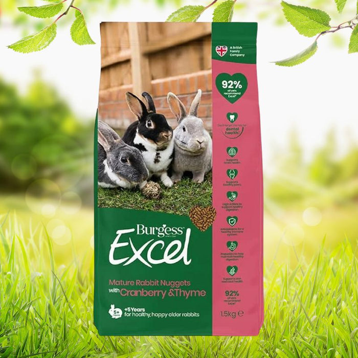 Burgess Excel ausgewachsene Kaninchen 1,5 kg