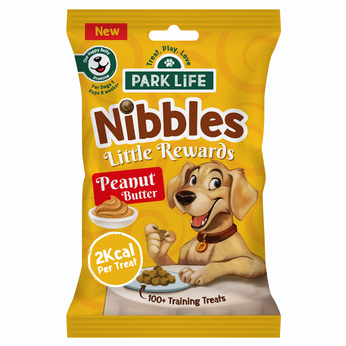Nibbles Little Rewards Sabor Manteiga de Amendoim 80 g
