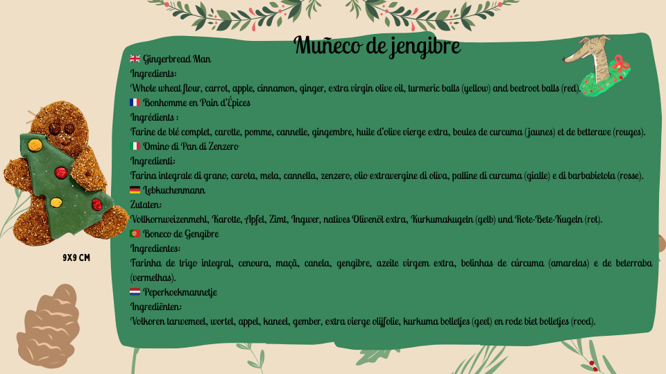 Biscoitos de Natal a Granel para cães