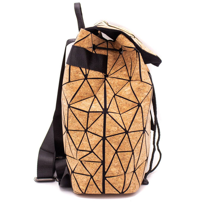 Mochila de cortiça geométrica BAG-2026