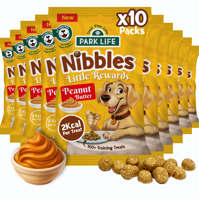 Nibbles Little Rewards Sabor Manteiga de Amendoim 80 g