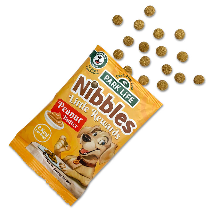 Nibbles Little Rewards Sabor Manteiga de Amendoim 80 g