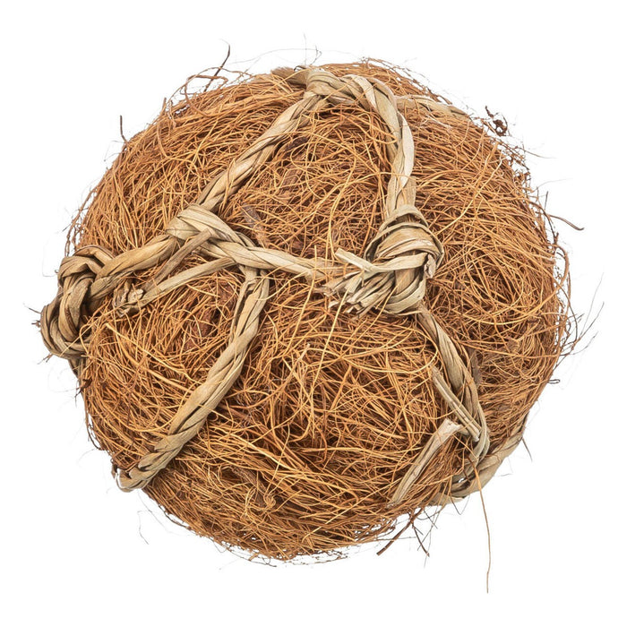 Bola de fibra de coco e algas