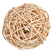 Bola em vime com guizo 4 cm