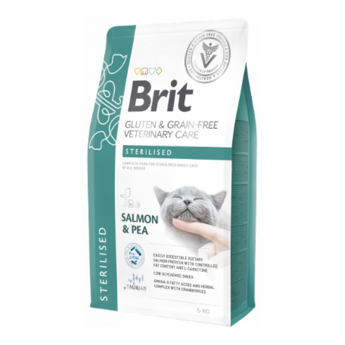 Brit Veterinary Diet Cat Sterilised Gluten & Grain-Free
