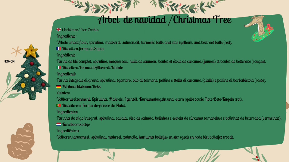 Biscoitos de Natal a Granel para cães