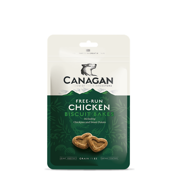 Canagan Biscuit Bakes Chicken – biscoitos para cães 150 g – embalagem