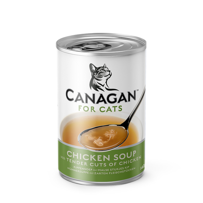 Canagan Chicken Soup – sopa para gatos 140 g – embalagem